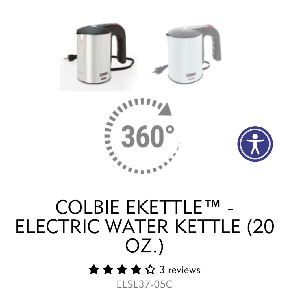 Portable tea kettle!